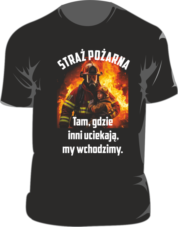 koszulka dla strazaka koszulka dla strażaka