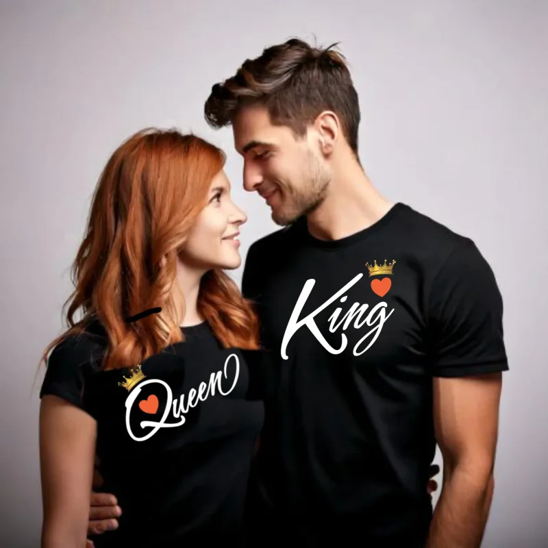 czarne koszulki na walentynki